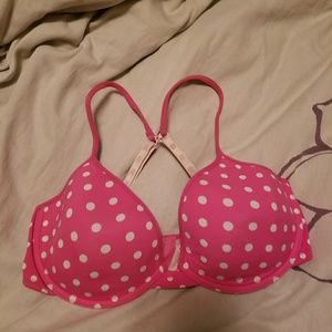 Pink Victoria secret bra